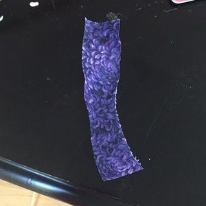 Purple flower bookmark